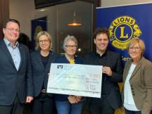 Der Lions Club BB-Schönbuch freut sich zusammen mit dem Hospizverein Region Böblingen-Sindelfingen e. V.