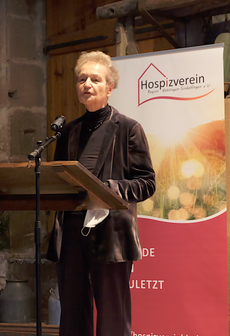 Prof. Dr. Herta Däubler-Gmelin, die Schirmherrin des Deutschen Hospiz- und Palliativverbands